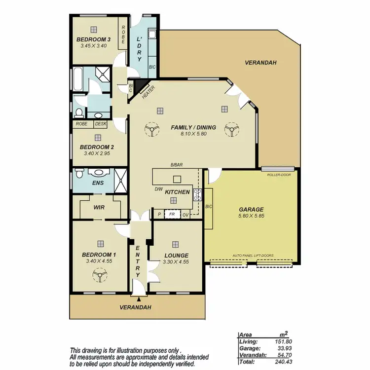 Floorplan of Homely house listing, 14 Hammersmith Place, Golden Grove SA 5125