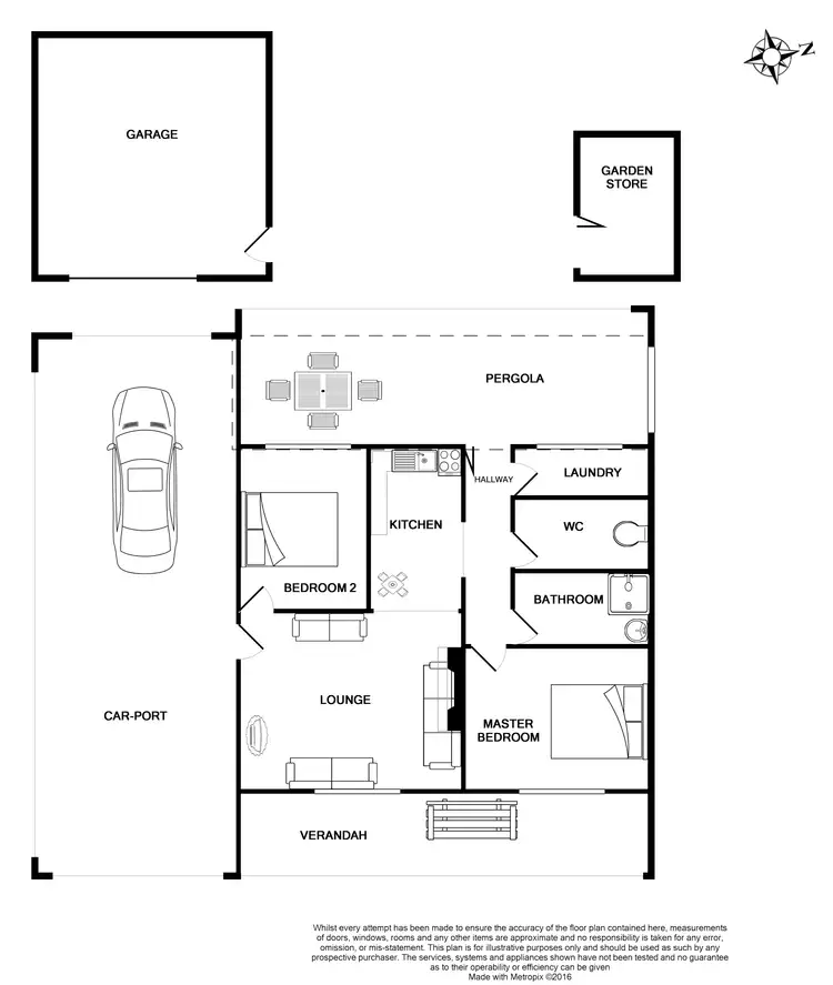 Floorplan of Homely house listing, 30 Curramulka Road, Port Vincent SA 5581