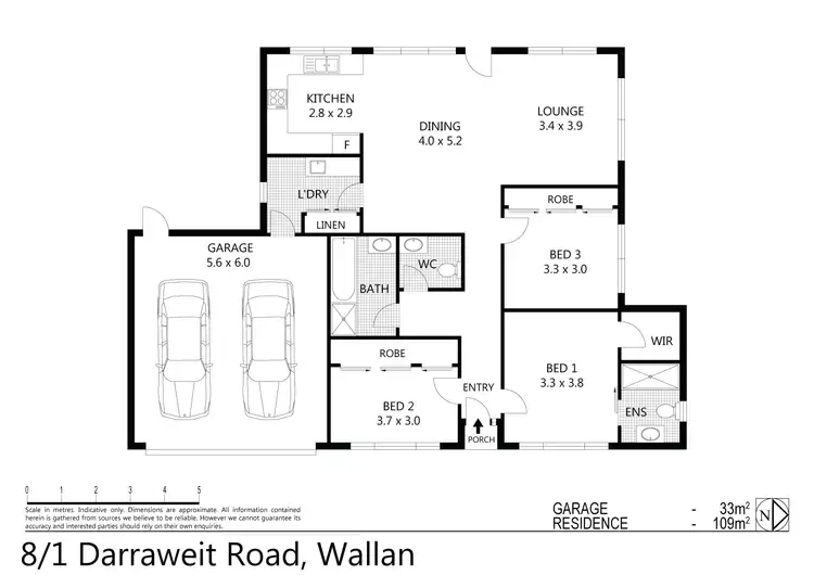 Floorplan of Homely house listing, Unit 8/1 Darraweit Road, Wallan VIC 3756