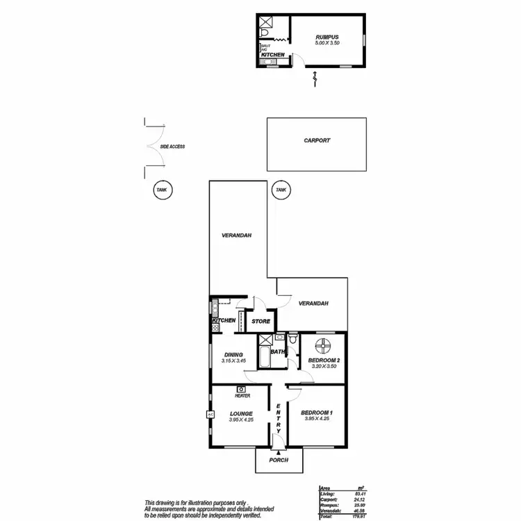 Floorplan of Homely house listing, 80 Briens Road, Northfield SA 5085