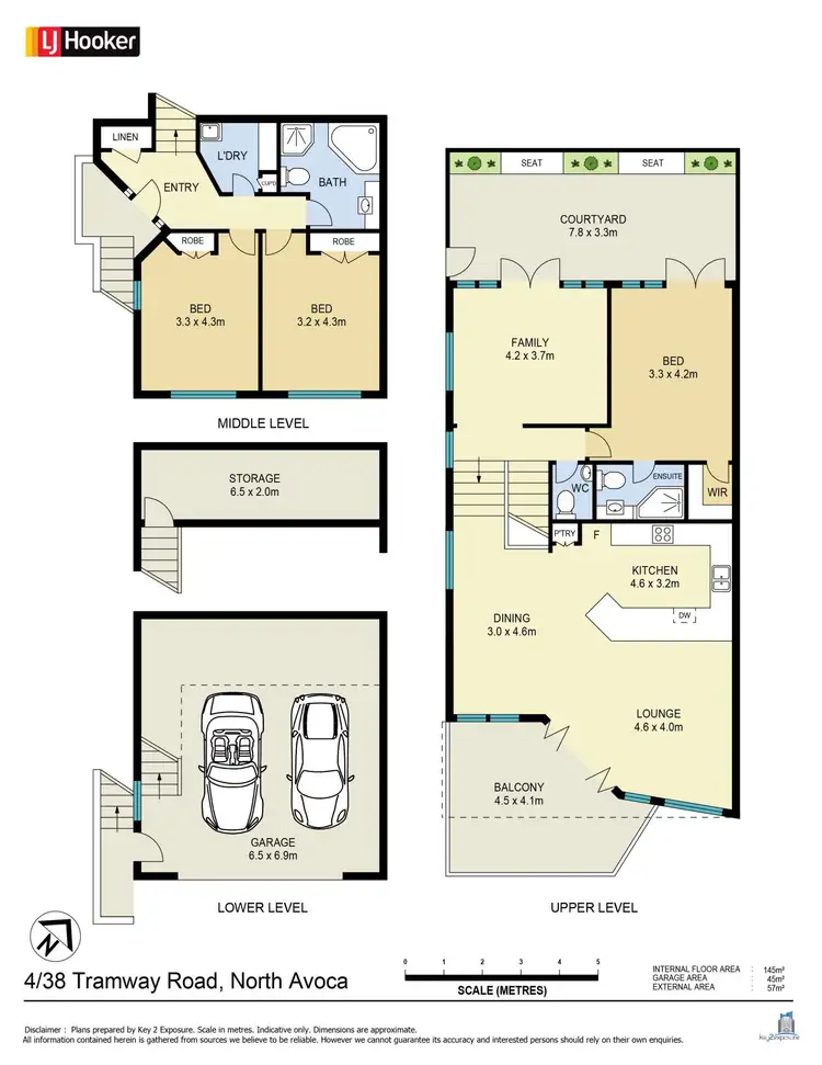 Floorplan of Homely townhouse listing, 4/38 Tramway Road, North Avoca NSW 2260