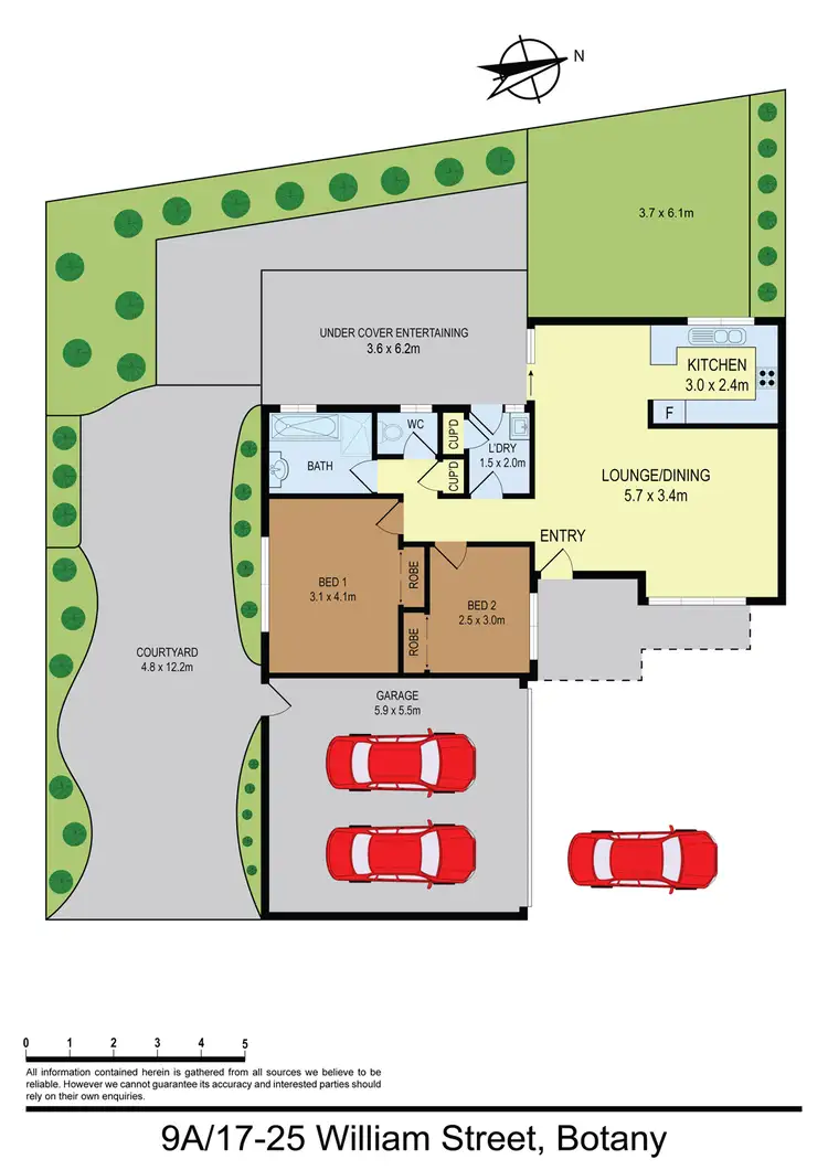 Floorplan of Homely house listing, 9A/17-25 William Street, Botany NSW 2019