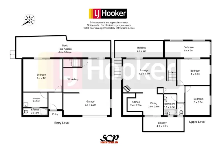 Floorplan of Homely house listing, 432 George Bass Drive, Malua Bay NSW 2536