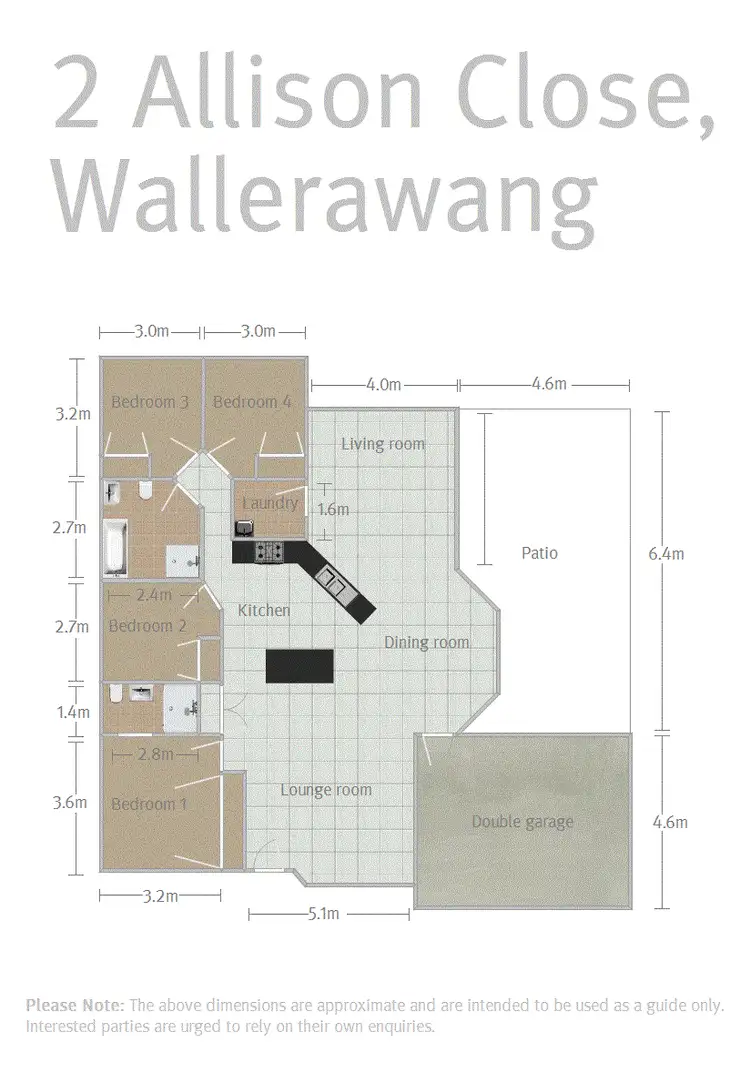 Floorplan of Homely house listing, 2 Allison Close, Wallerawang NSW 2845