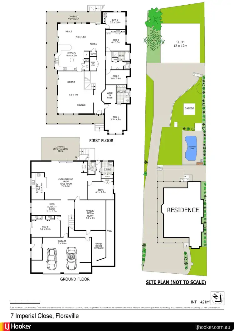 Floorplan of Homely house listing, 7 Imperial Close, Floraville NSW 2280