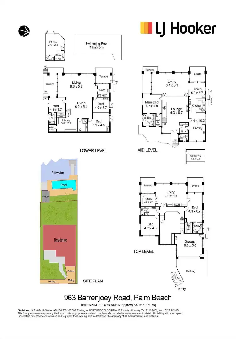 Floorplan of Homely house listing, 963 Barrenjoey Road, Palm Beach NSW 2108