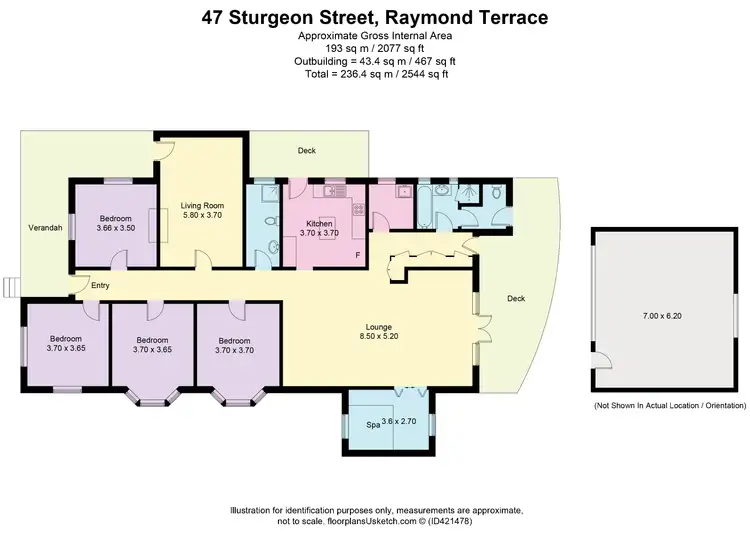Floorplan of Homely house listing, 47 Sturgeon Street, Raymond Terrace NSW 2324