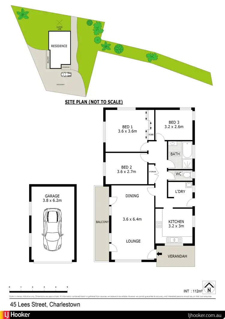 Floorplan of Homely house listing, 45 Lees Street, Charlestown NSW 2290