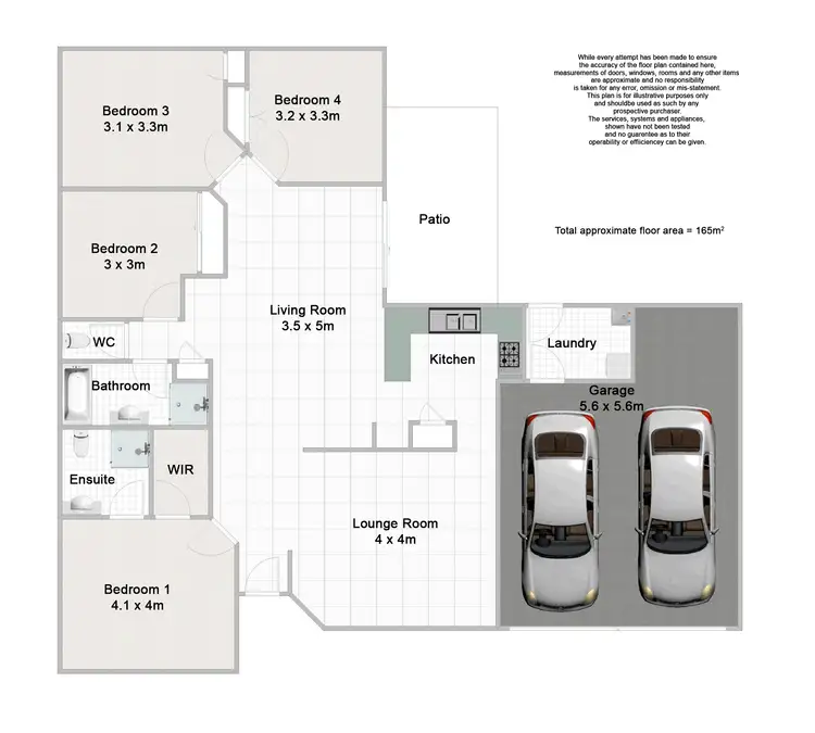 Floorplan of Homely house listing, 22 Hyde Place, Forest Lake QLD 4078