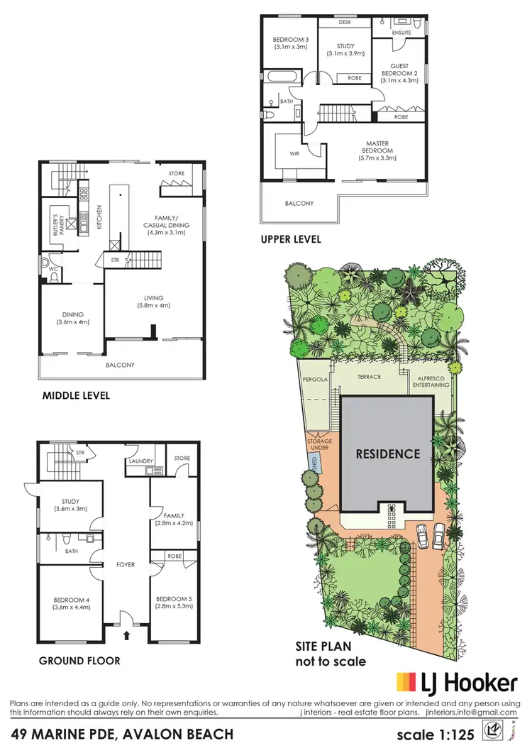 Floorplan of Homely house listing, 49 Marine Parade, Avalon Beach NSW 2107