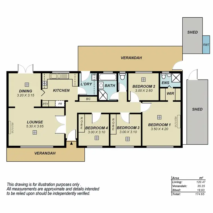 Floorplan of Homely house listing, 7 Vagnoni Avenue, Paradise SA 5075