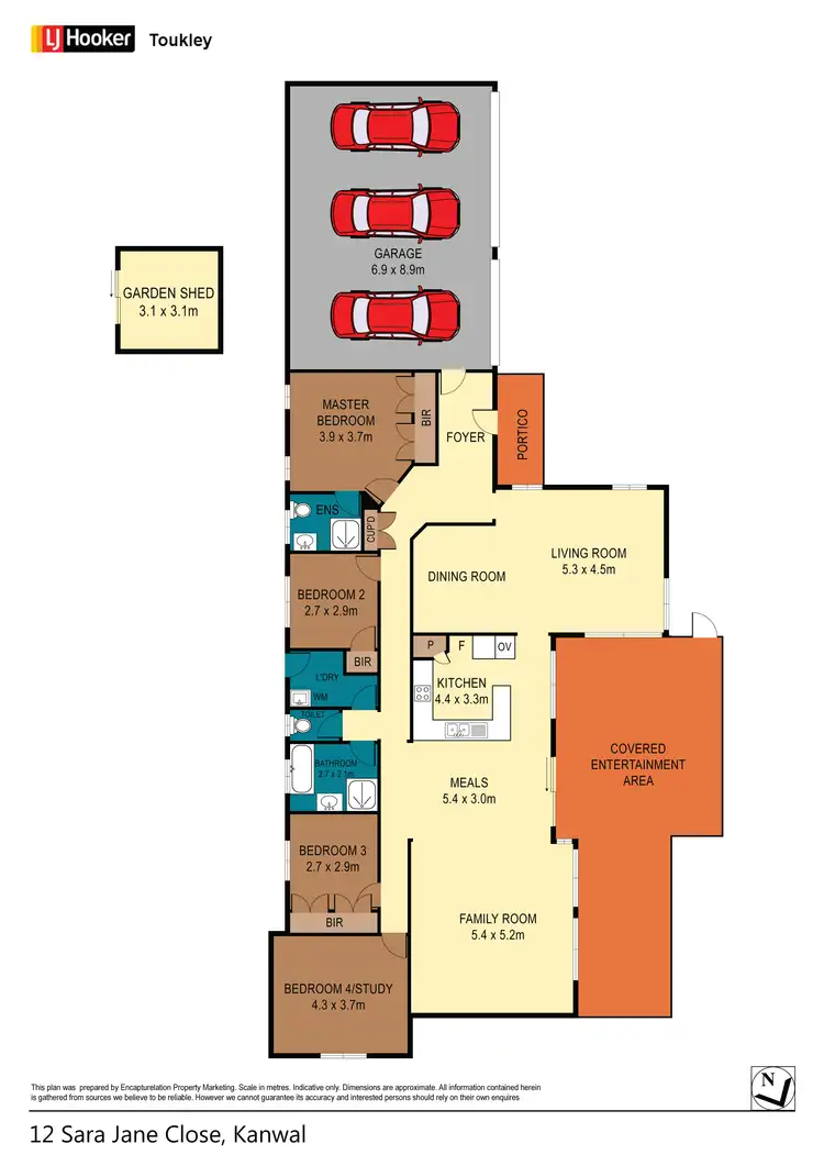 Floorplan of Homely house listing, Address available on request