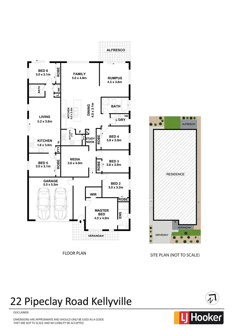 Floorplan of Homely house listing, 22 Pipeclay Road, Kellyville NSW 2155