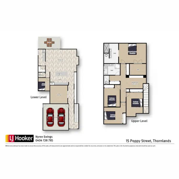 Floorplan of Homely house listing, 15 Poppy Street, Thornlands QLD 4164