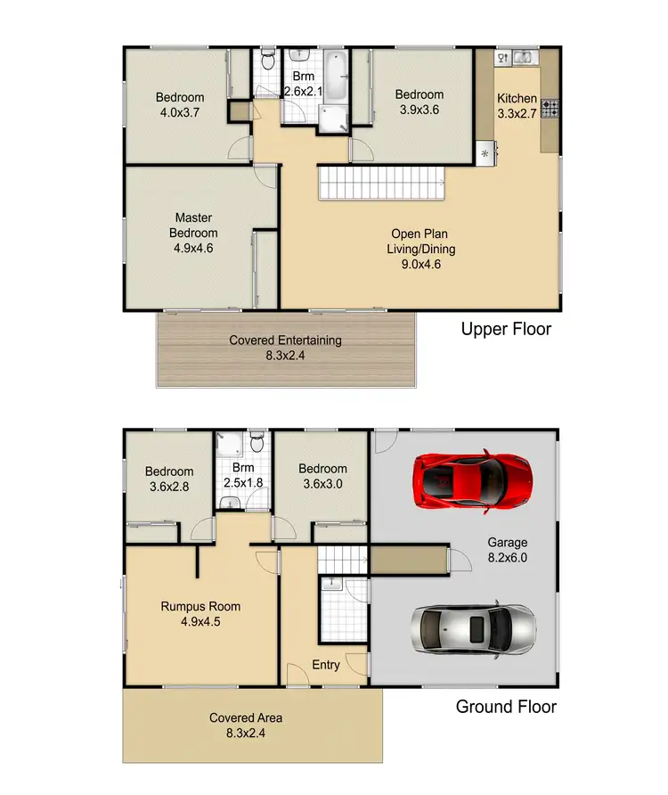 Floorplan of Homely house listing, 2 Curtis Road, Kallangur QLD 4503