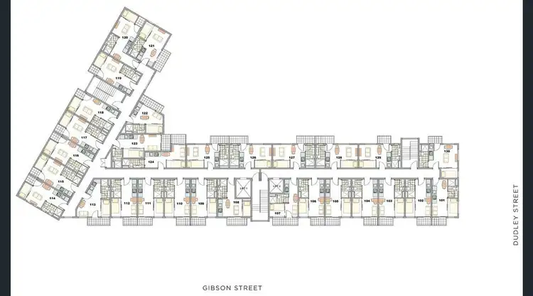 Floorplan of Homely unit listing, 213/5 Dudley Street, Caulfield East VIC 3145