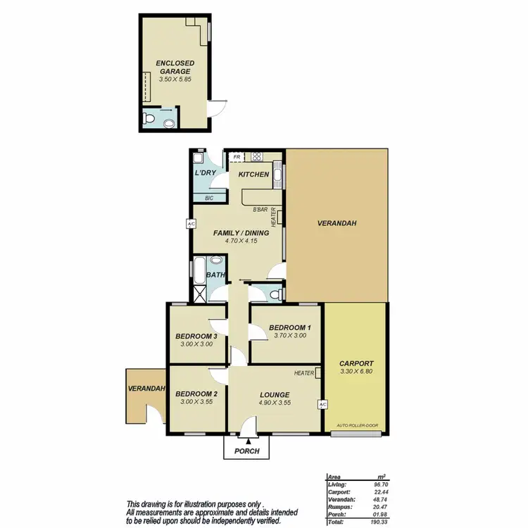 Floorplan of Homely house listing, 5 Forrest Court, Golden Grove SA 5125