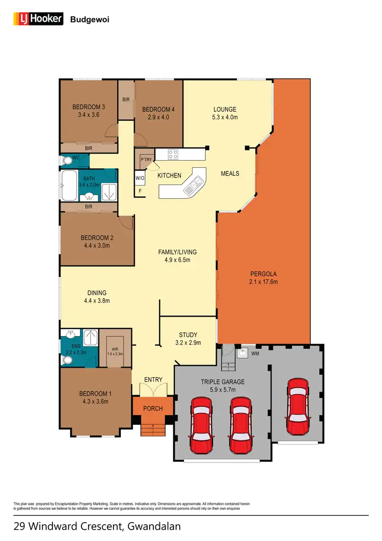 Floorplan of Homely house listing, 29 Windward Crescent, Gwandalan NSW 2259