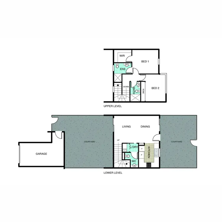 Floorplan of Homely townhouse listing, 7 Paget Street, Bruce ACT 2617
