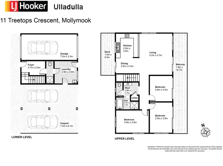 Floorplan of Homely house listing, 11 Treetops Crescent, Mollymook NSW 2539