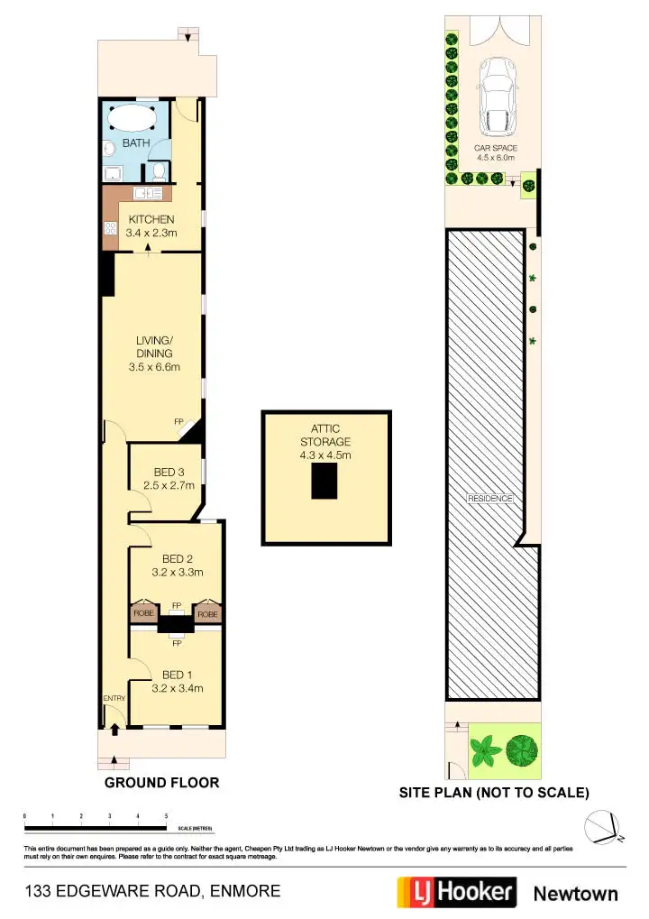 Floorplan of Homely house listing, 133 Edgeware Road, Enmore NSW 2042