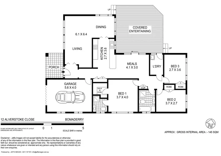 Floorplan of Homely house listing, 12 Alverstoke Close, Bomaderry NSW 2541