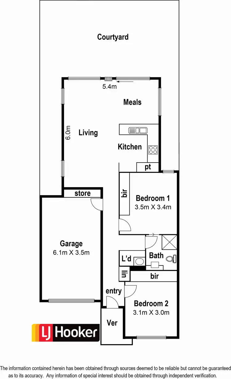Floorplan of Homely townhouse listing, 30 Burssi Circuit, Doreen VIC 3754