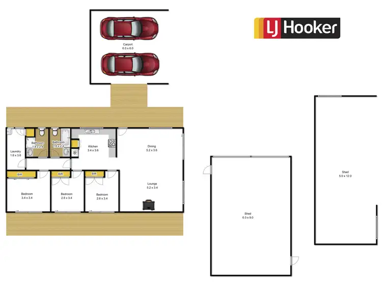 Floorplan of Homely rural property listing, 10 Jeffrey Drive, Tyers VIC 3844