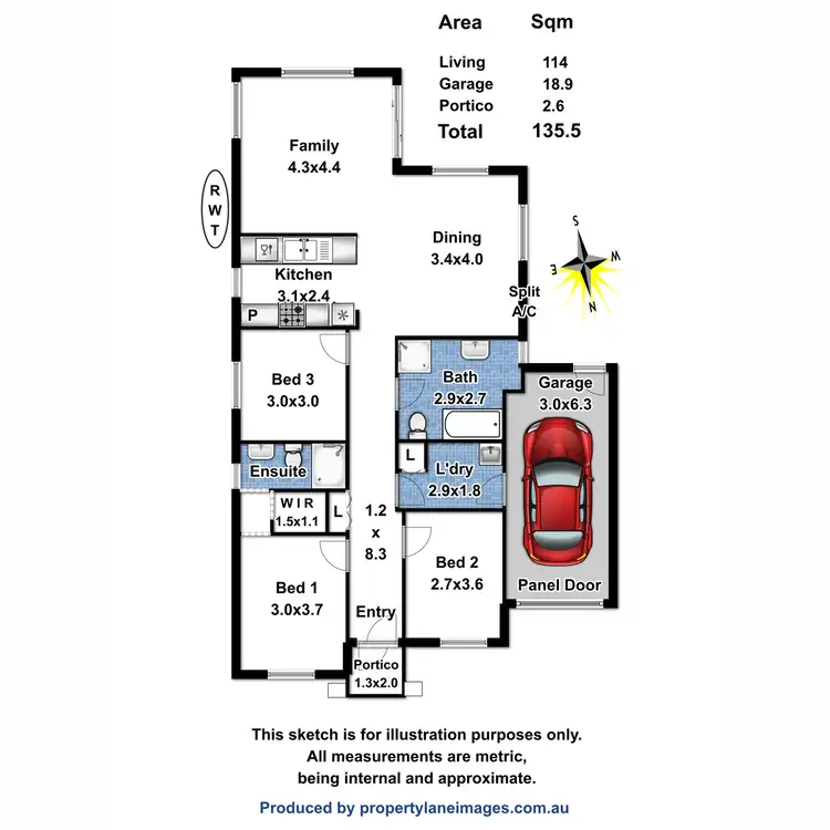 Floorplan of Homely house listing, 4 Stringy Bark Court, Munno Para West SA 5115