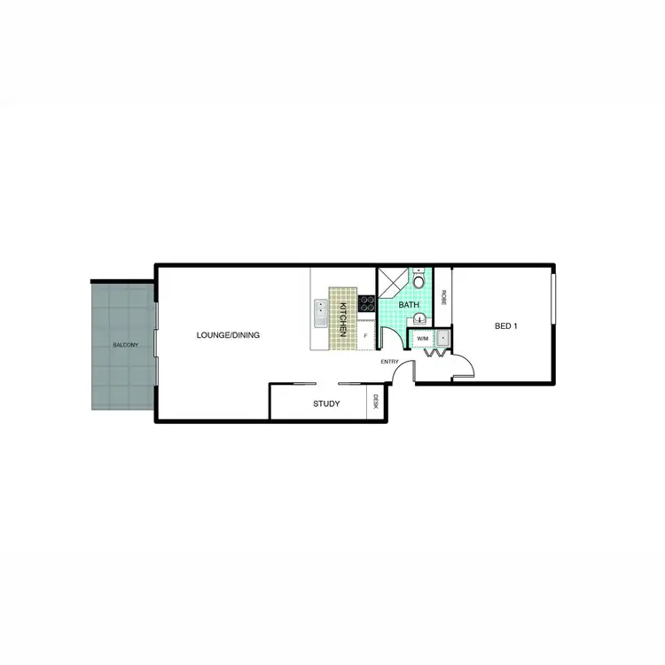 Floorplan of Homely apartment listing, 34/1 Gungahlin Place, Gungahlin ACT 2912