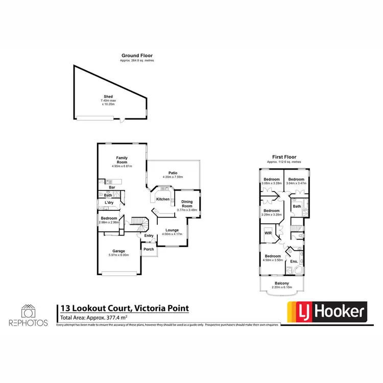 Floorplan of Homely house listing, 13 Lookout Court, Victoria Point QLD 4165