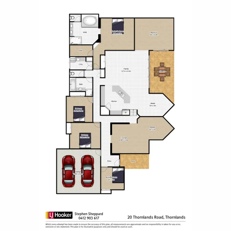 Floorplan of Homely house listing, 20 Thornlands Road, Thornlands QLD 4164