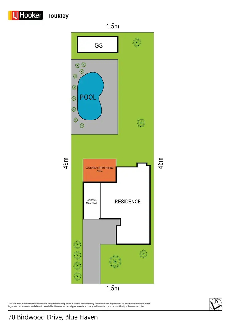 Floorplan of Homely house listing, 70 Birdwood Drive, Blue Haven NSW 2262