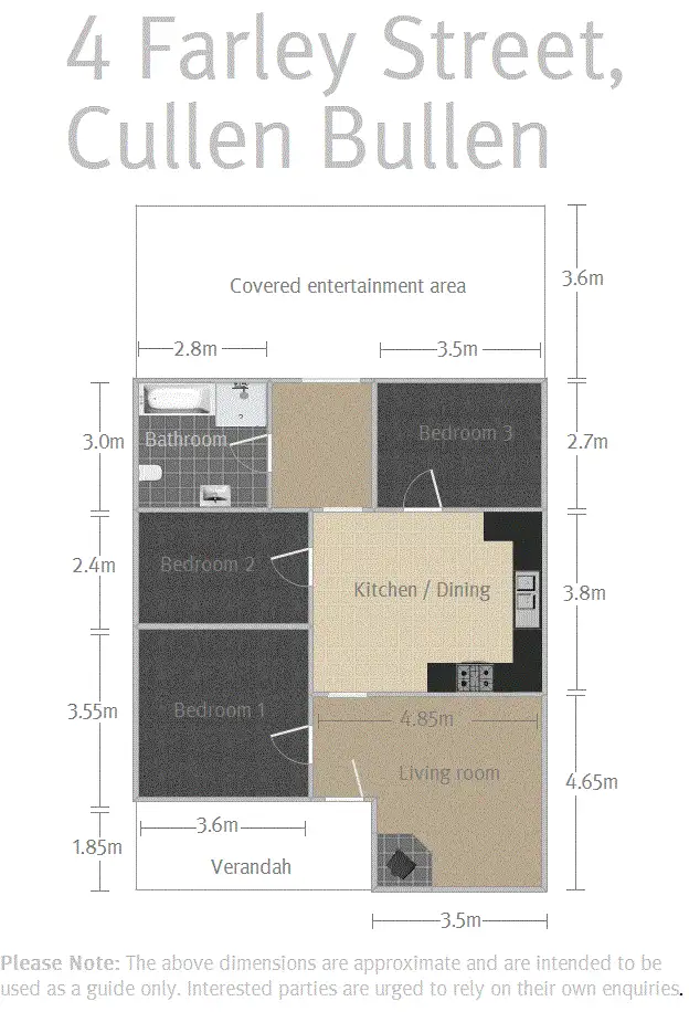 Floorplan of Homely house listing, 4 Farley Street, Cullen Bullen NSW 2790