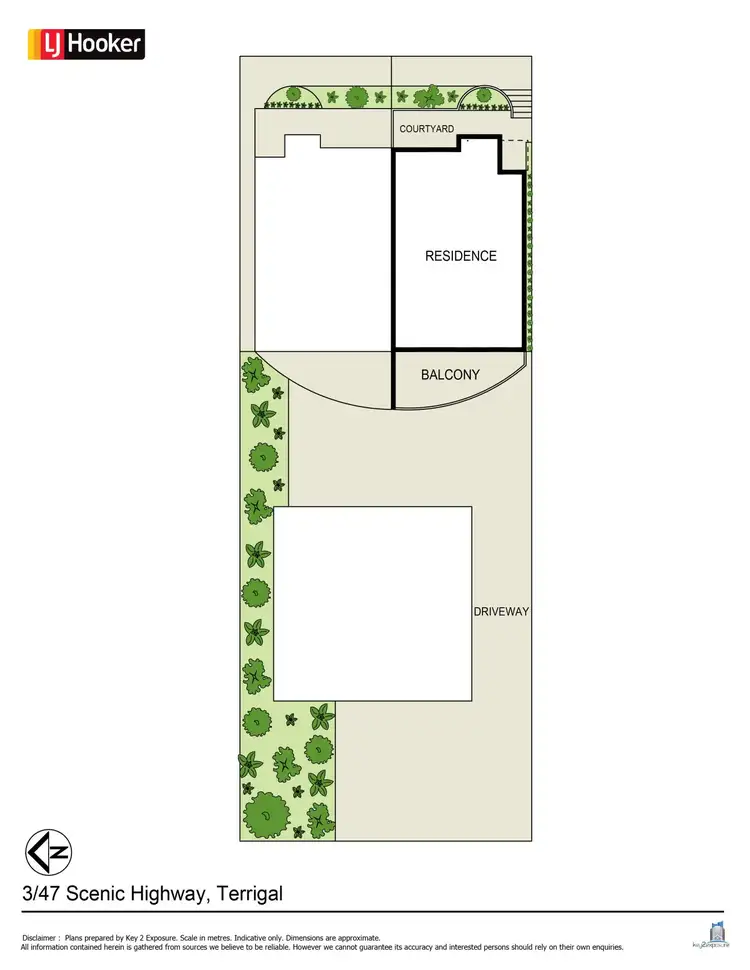 Floorplan of Homely townhouse listing, 3/47 Scenic Highway, Terrigal NSW 2260