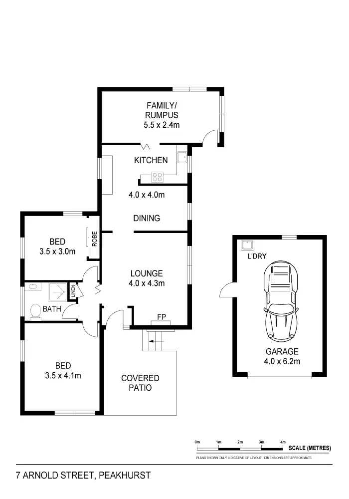Floorplan of Homely house listing, 7 Arnold Street, Peakhurst NSW 2210