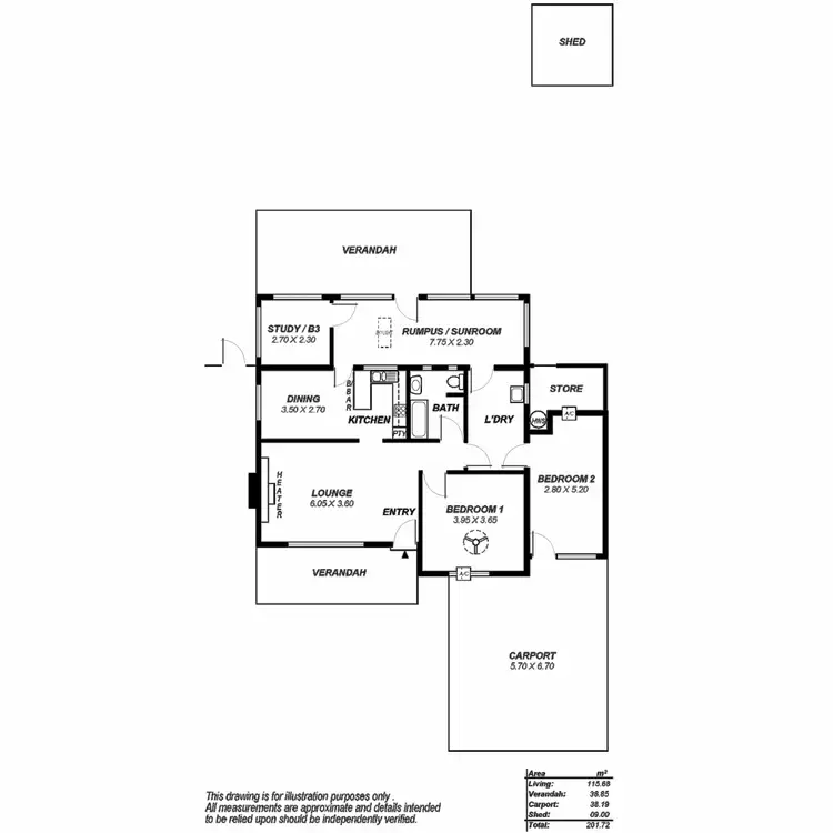 Floorplan of Homely house listing, 30 Wellington Street, Klemzig SA 5087