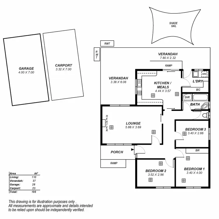 Floorplan of Homely house listing, 16 Tolley Close, Paralowie SA 5108