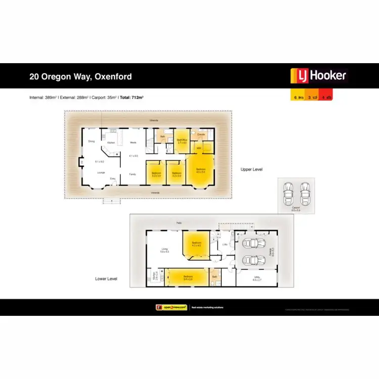 Floorplan of Homely house listing, 20 Oregon Way, Oxenford QLD 4210