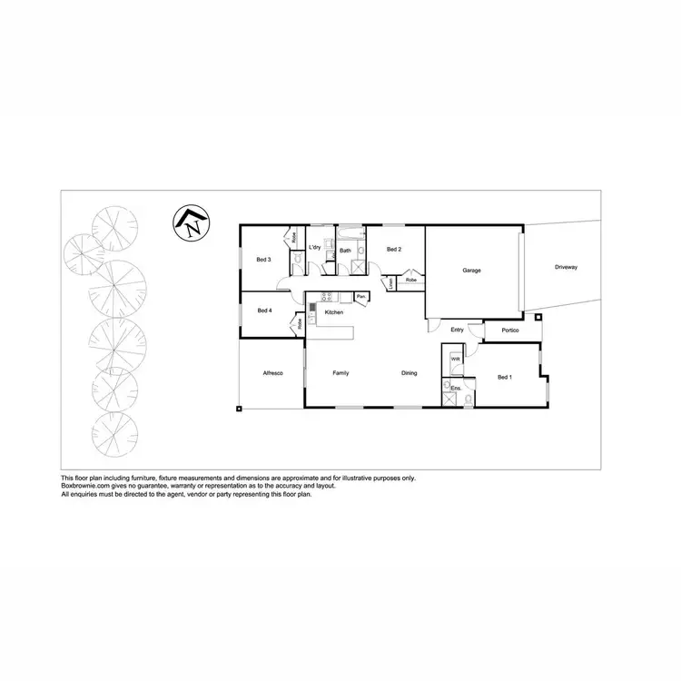 Floorplan of Homely house listing, 29 Hydrangea Drive, Point Cook VIC 3030