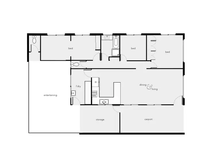 Floorplan of Homely house listing, 8 Torrance Avenue, Edge Hill QLD 4870
