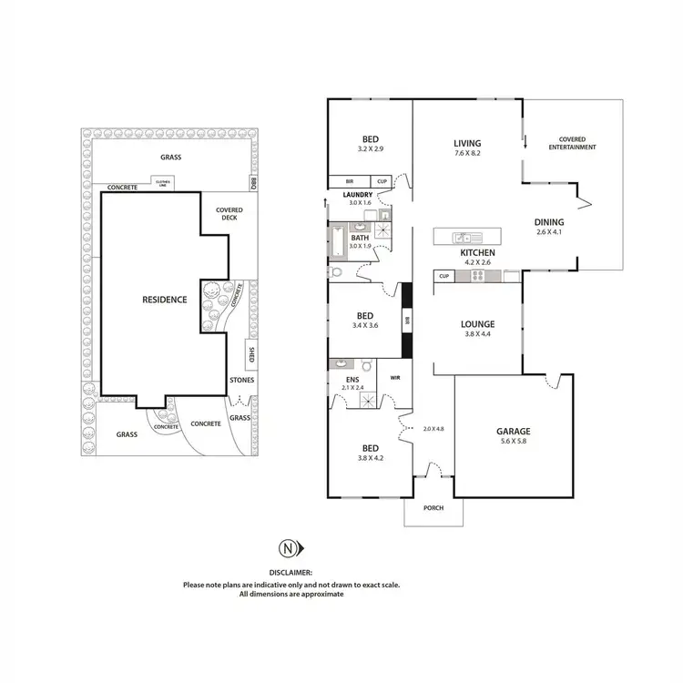 Floorplan of Homely house listing, 4 Citronella Circuit, Point Cook VIC 3030
