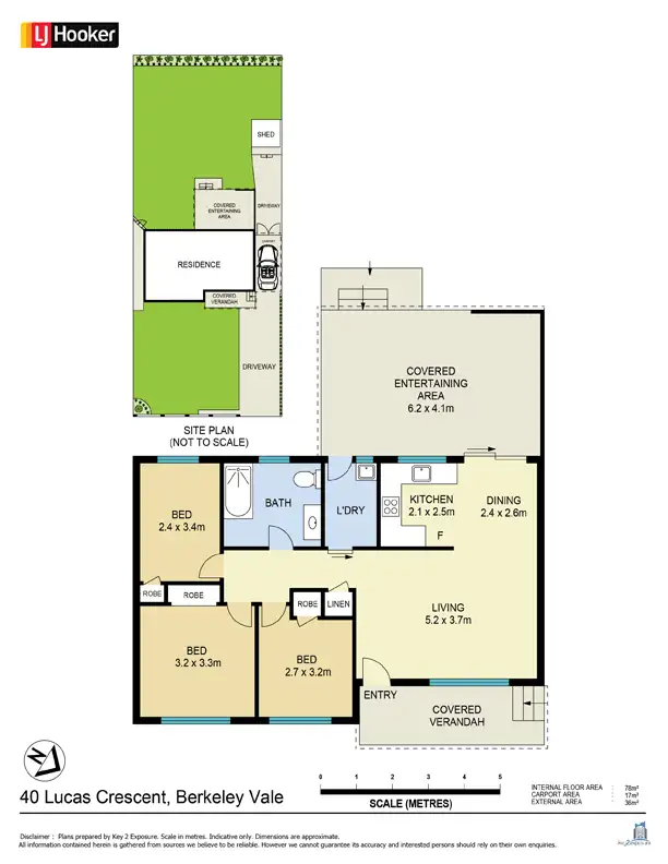 Floorplan of Homely house listing, 40 Lucas Crescent, Berkeley Vale NSW 2261