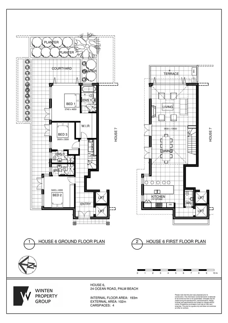 Floorplan of Homely apartment listing, 3/2 Ocean Place, Palm Beach NSW 2108