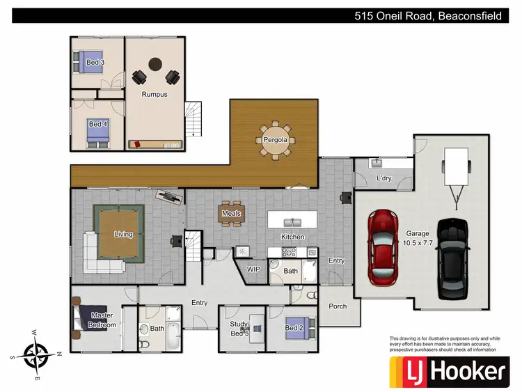 Floorplan of Homely house listing, 515 Oneil Road, Beaconsfield VIC 3807