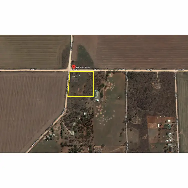 Floorplan of Homely land listing, 836 Tank Road, Barabba SA 5460
