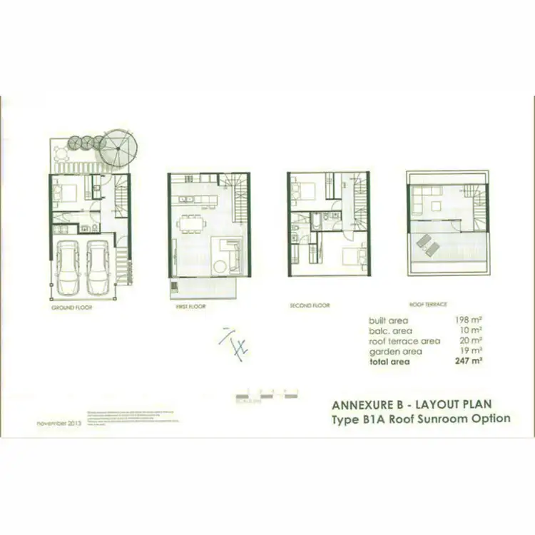 Floorplan of Homely townhouse listing, 13 Sunlight Road, Port Melbourne VIC 3207