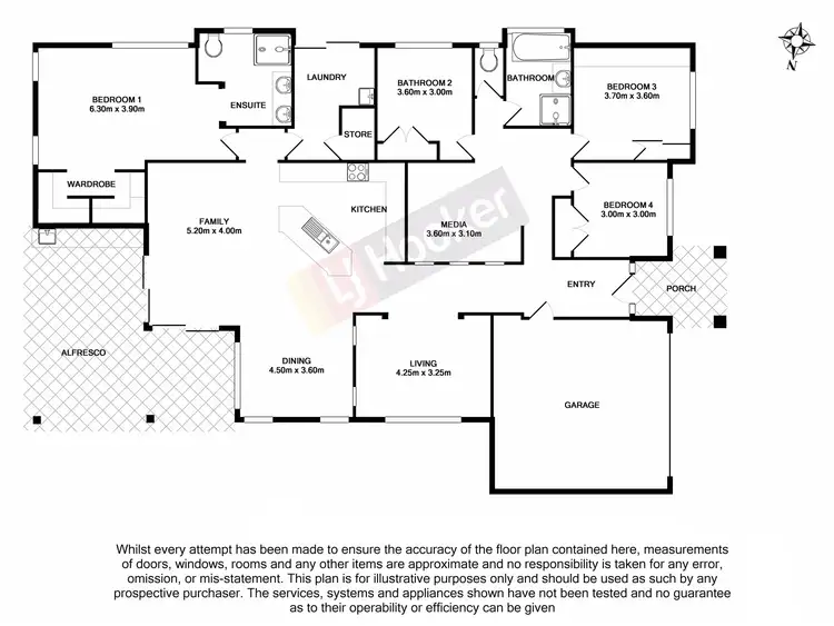 Floorplan of Homely house listing, 28 Lomond Place, Parkinson QLD 4115