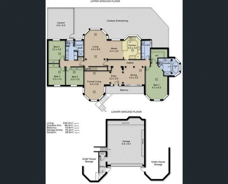 Floorplan of Homely house listing, 9 Lambert Court, Mount Barker SA 5251