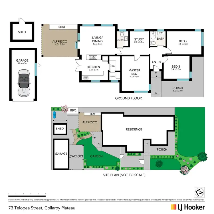 Floorplan of Homely house listing, 73 Telopea Street, Collaroy Plateau NSW 2097